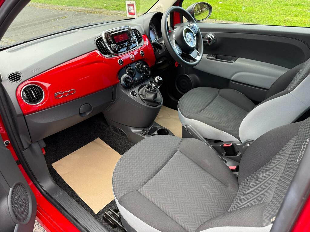 Fiat 500 Pop Red #4
