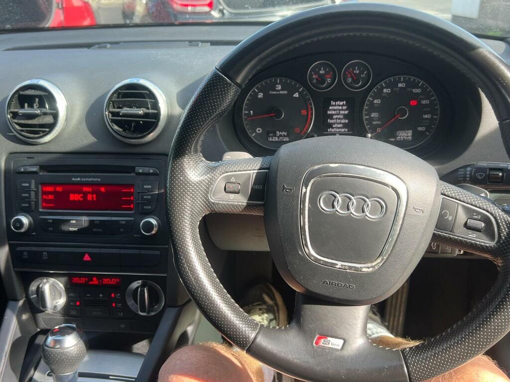 Audi A3 2.0 Tdi Sport Sportback Euro 5 Ss Black #25