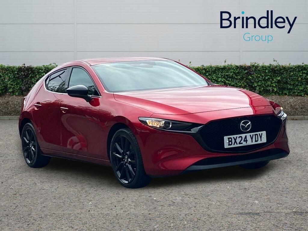 Mazda 3 2.0 E-skyactiv G Mhev Homura Red