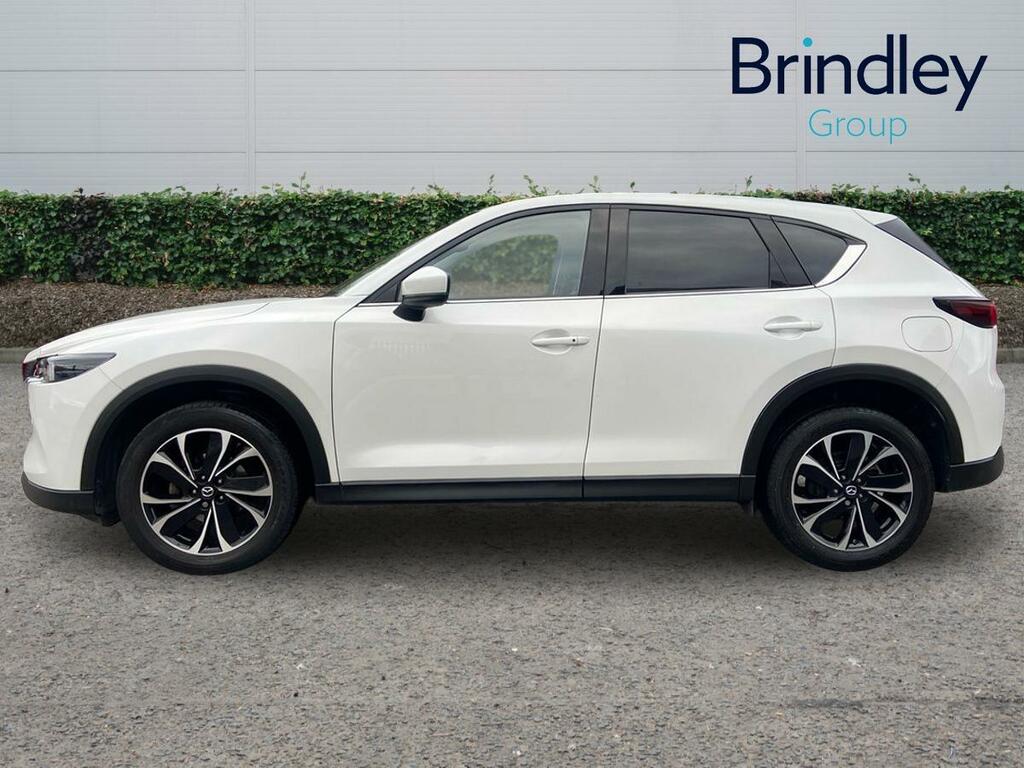 Mazda CX-5 2.0 E-skyactiv G Mhev Exclusive-line White #5