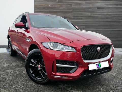 Jaguar F-Pace 2.0 D180 R-sport YH17YFD Red