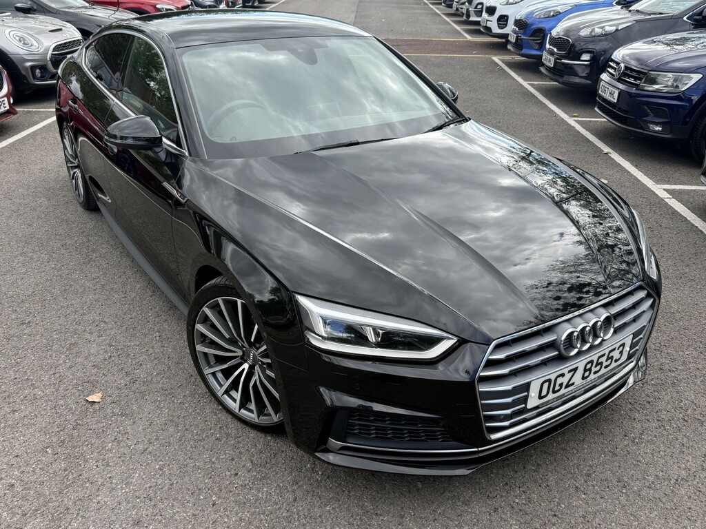 Audi A5 2.0 Tfsi 40 S Line Ulez OGZ8553 Black #3