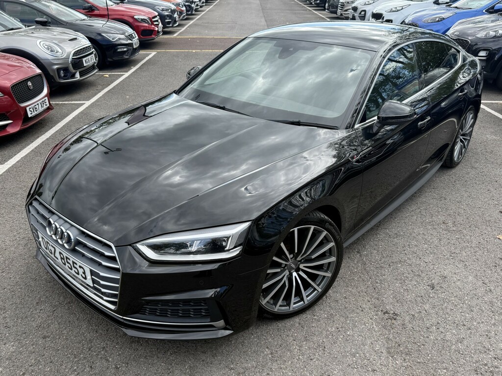 Audi A5 2.0 Tfsi 40 S Line Ulez OGZ8553 Black #4