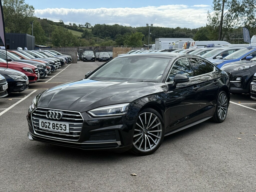 Audi A5 2.0 Tfsi 40 S Line Ulez OGZ8553 Black #2