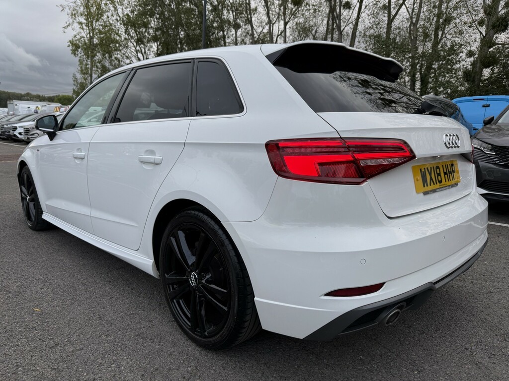 Audi A3 1.6 Tdi S Line Ulez White #6