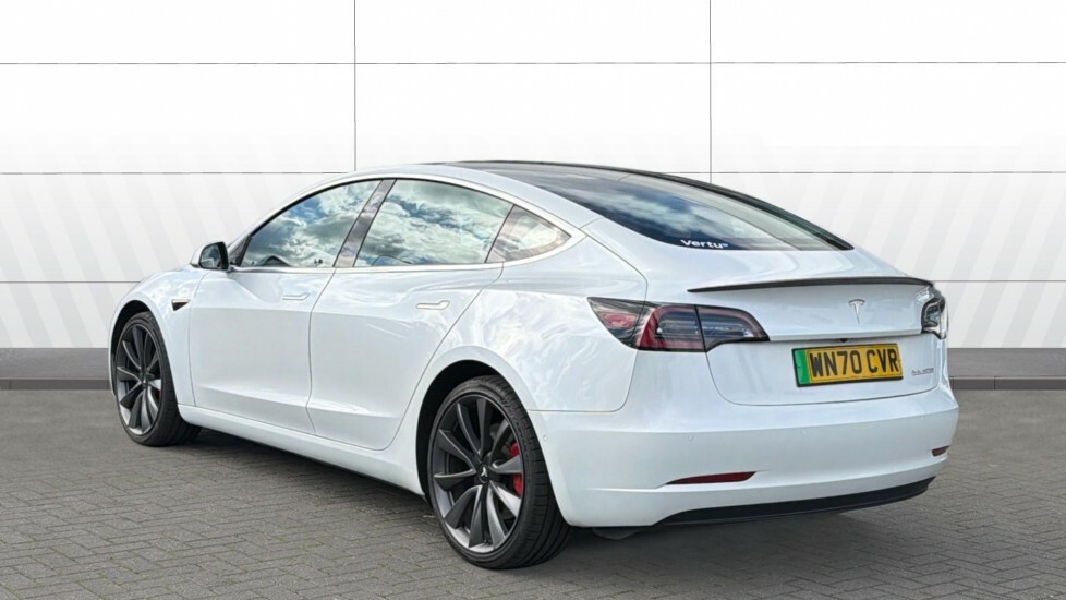 Tesla Model 3 Performance White #2