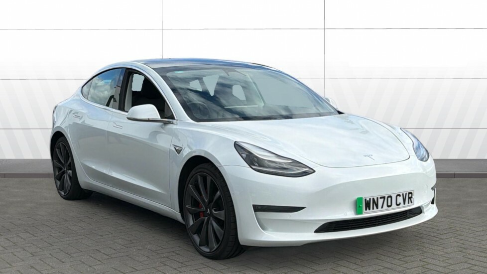 Tesla Model 3 Performance White