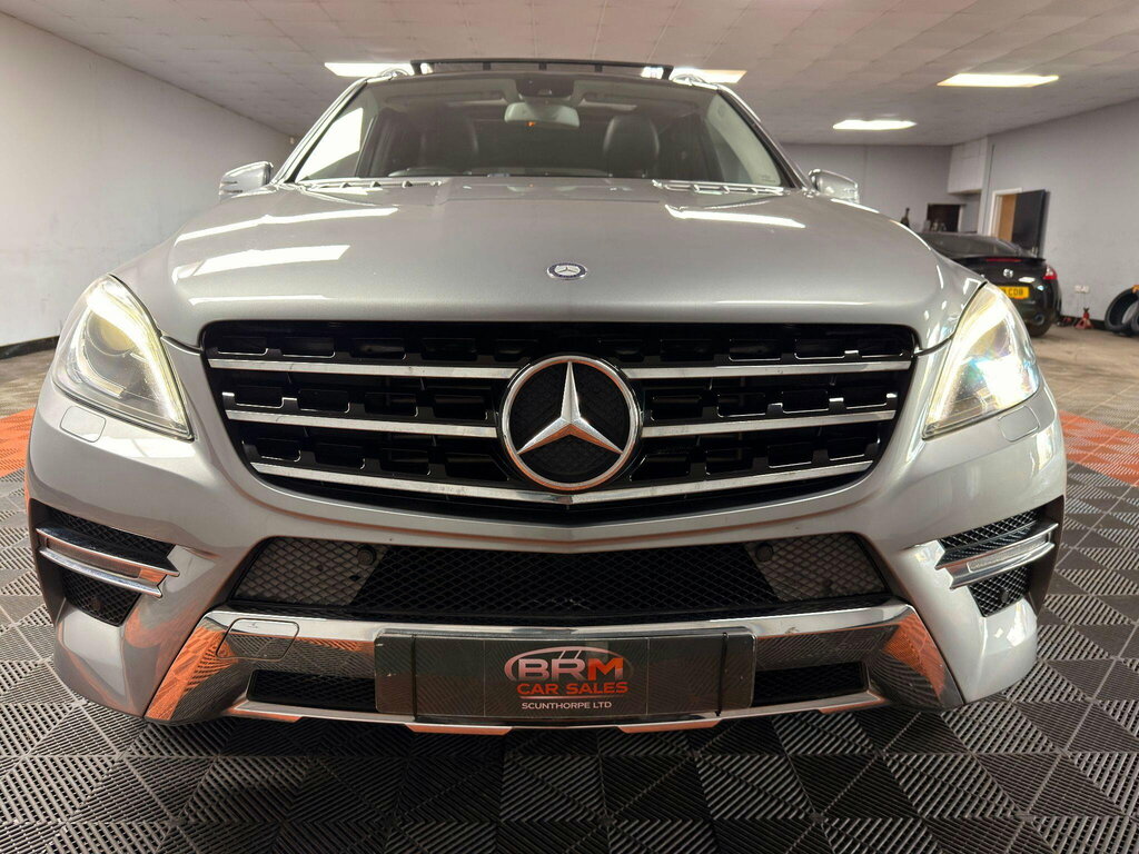 Mercedes-Benz M Class 3.0 Ml350 V6 Bluetec Amg Line Suv G-tro Silver #2