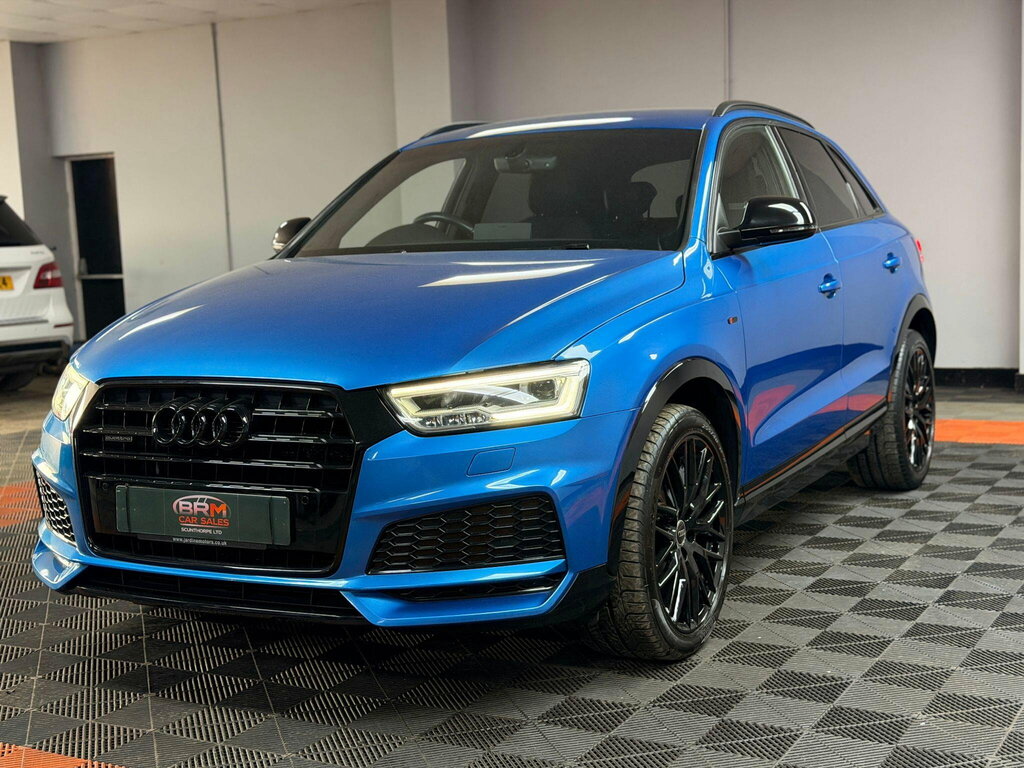 Audi Q3 2.0 Tdi Black Edition Suv S Tronic Quat Blue #4