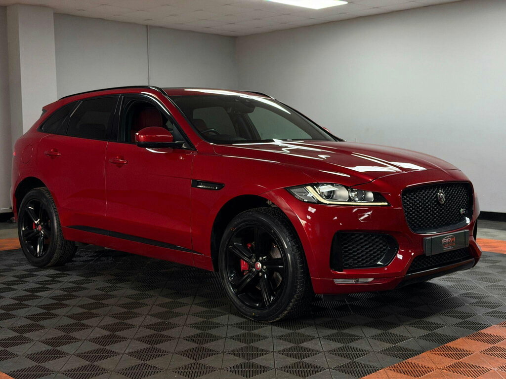 Jaguar F-Pace 3.0 D300 V6 S Awd Euro 6 Ss Red #5