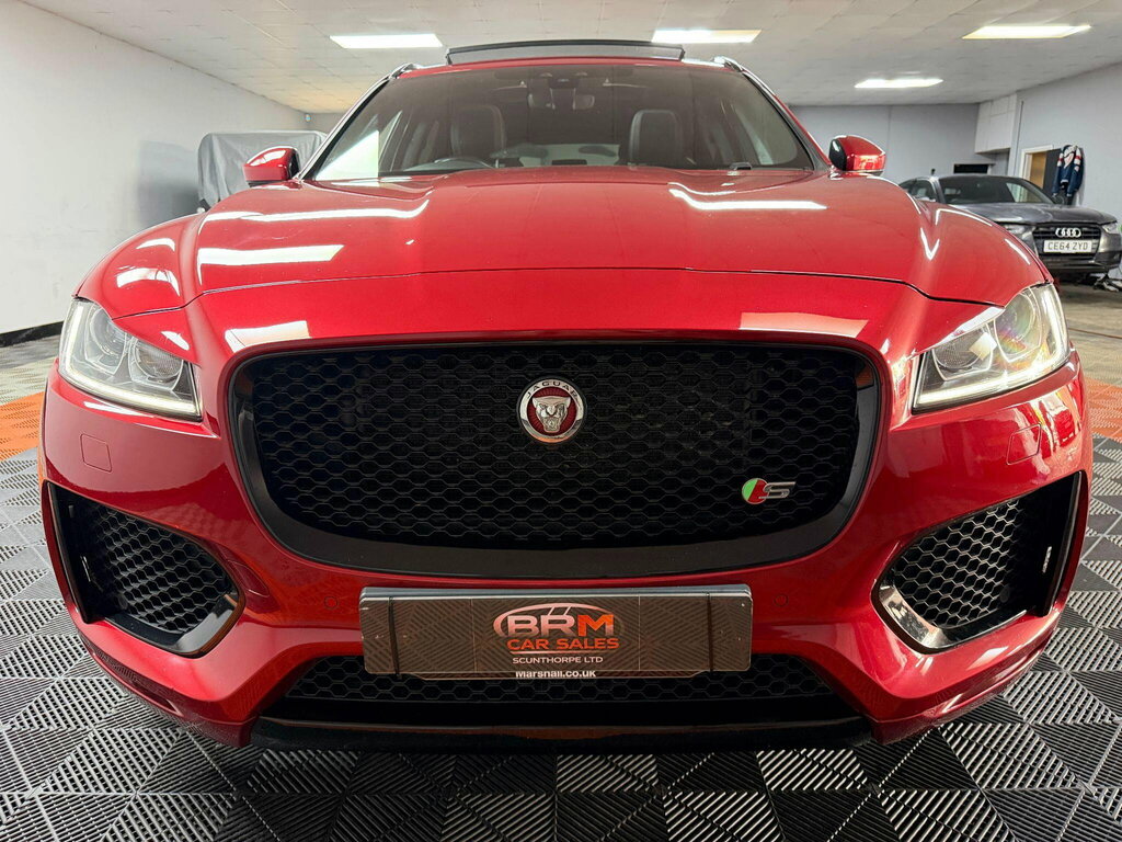 Jaguar F-Pace 3.0 D300 V6 S Awd Euro 6 Ss Red #6