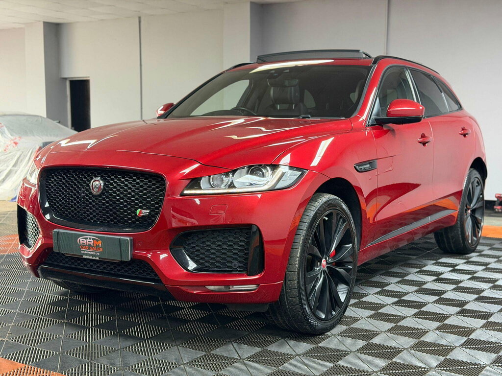 Jaguar F-Pace 3.0 D300 V6 S Awd Euro 6 Ss Red #3