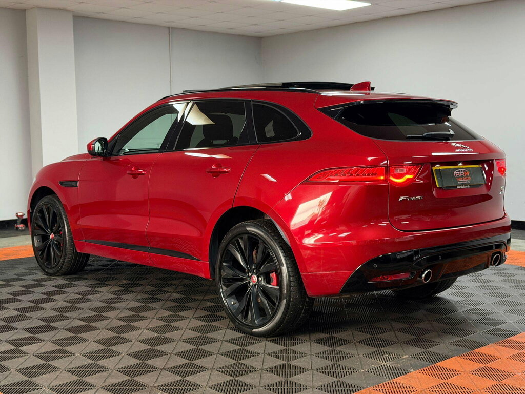 Jaguar F-Pace 3.0 D300 V6 S Awd Euro 6 Ss Red #4