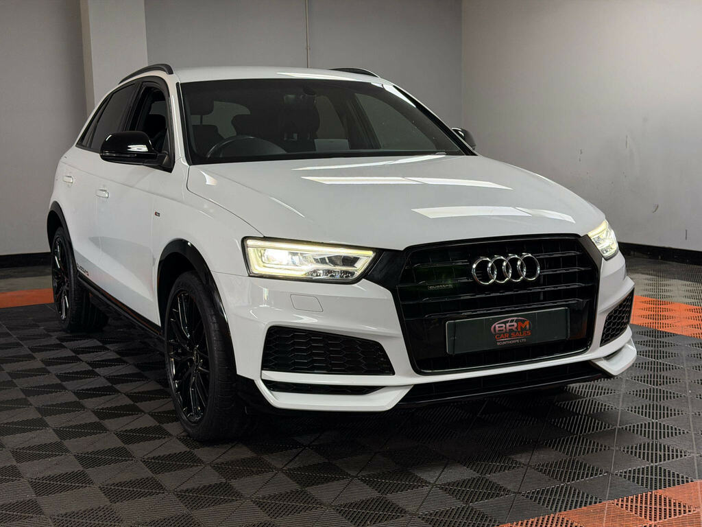 Audi Q3 2.0 Tdi Black Edition Quattro Euro 6 Ss White #5