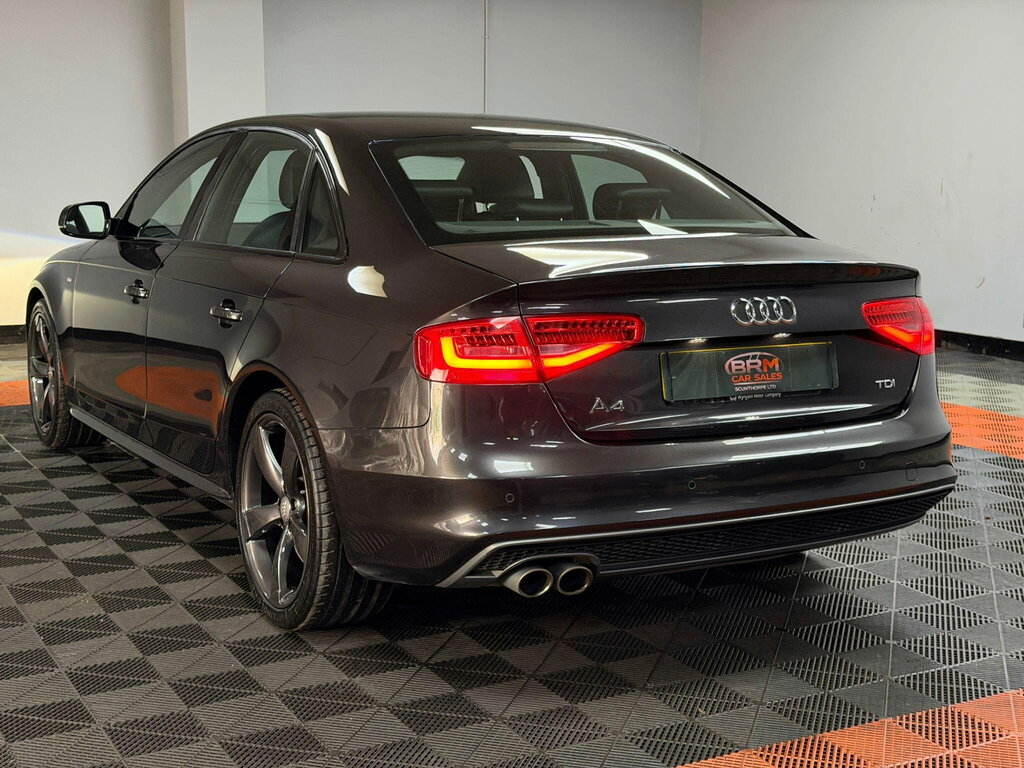 Audi A4 2.0 Tdi Black Edition Saloon Eur Grey #4