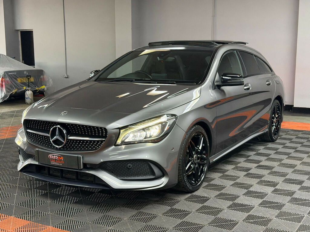 Mercedes-Benz CLA Class 2.1 Cla220d Amg Line Shooting Brake 7G- Grey #3