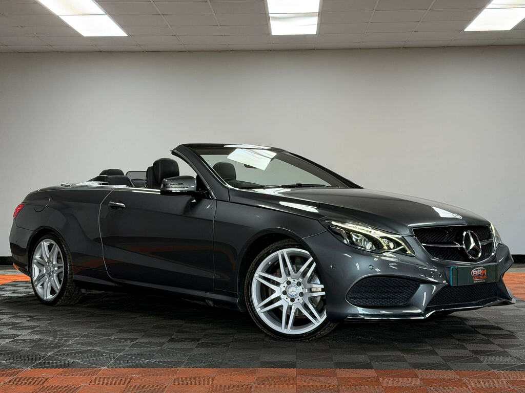 Mercedes-Benz E Class 2.1 E220d Amg Line Edition Cabriolet G- Grey