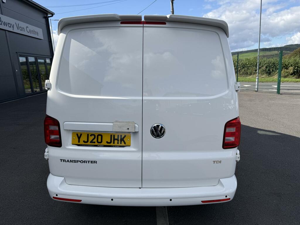 Volkswagen Transporter 2.0 Tdi Startline Window Van Lwb White #5