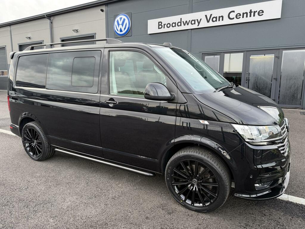 Volkswagen Transporter 2.0 Tdi 5 Seat Highline Kombi Double Cab Diese Black #2