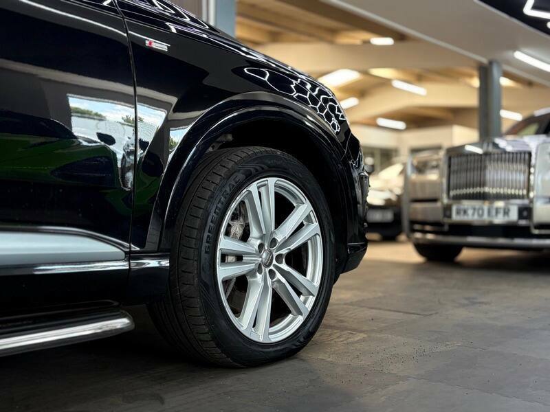 Audi Q7 3.0 Tdi Quattro S Line 5X Services, Sat Nav, 7 Se Black #6