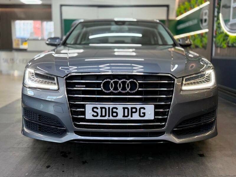 Audi A8 Tdi Quattro Sport 4X Services, Sat Nav, Leather, Grey #4