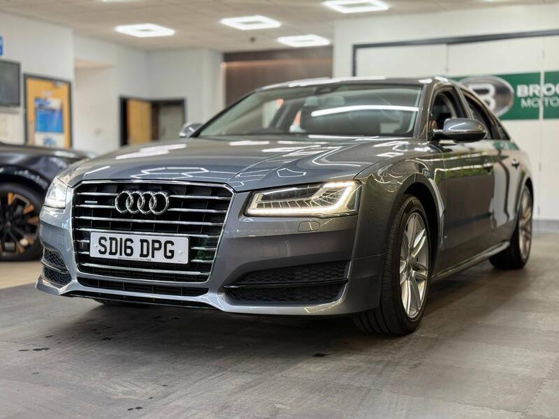Audi A8 Tdi Quattro Sport 4X Services, Sat Nav, Leather, Grey #6