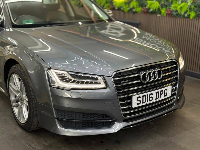 Audi A8 Tdi Quattro Sport 4X Services, Sat Nav, Leather, Grey #5