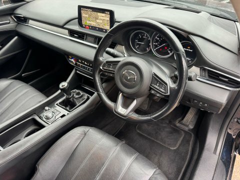 Mazda 6 2.2 D Se-l Lux Nav Plus 148 Bhp Eco Salo Blue #15