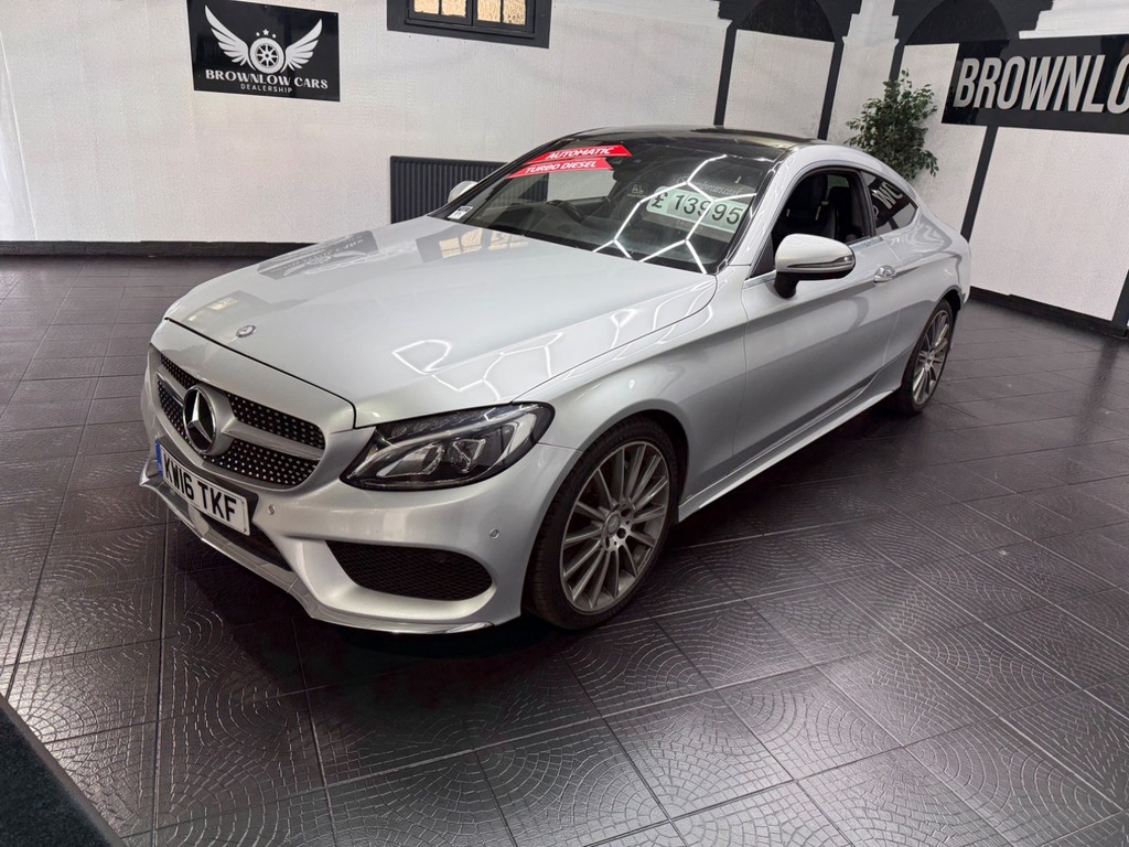 Mercedes-Benz C Class C250d Amg Line Premium Plus Silver