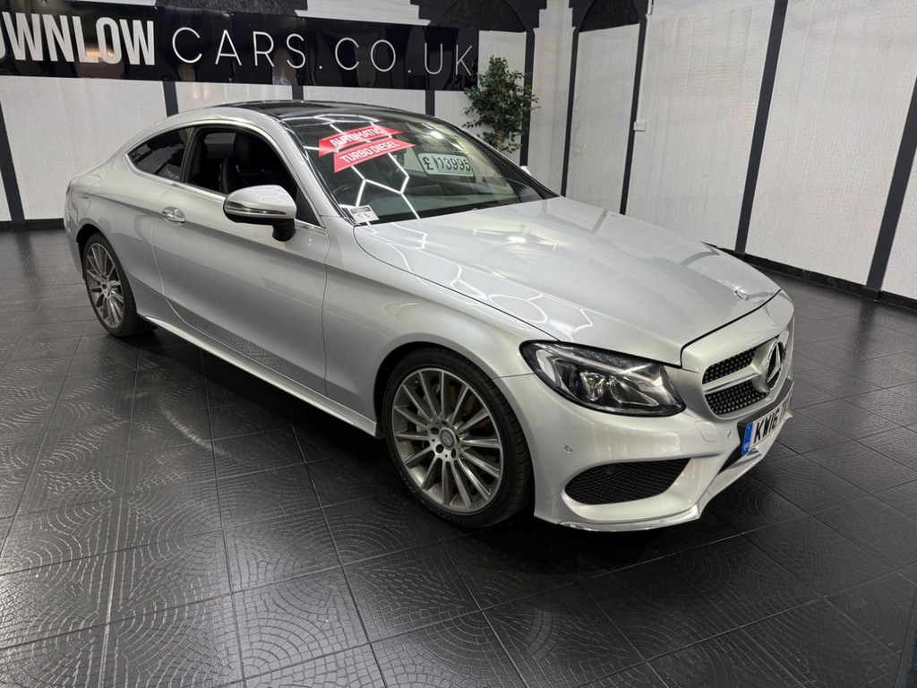 Mercedes-Benz C Class C250d Amg Line Premium Plus Silver #3