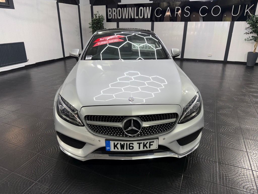 Mercedes-Benz C Class C250d Amg Line Premium Plus Silver #2