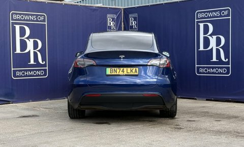 Tesla Model Y Long Range Suv Blue #5