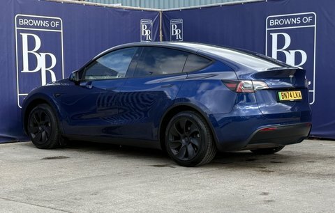 Tesla Model Y Long Range Suv Blue #6