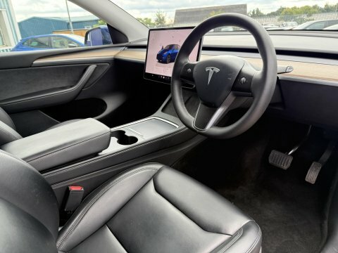 Tesla Model Y Long Range Suv Blue #2