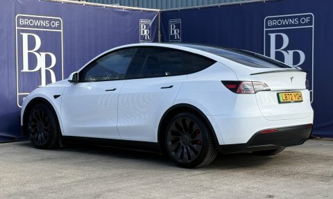 Tesla Model Y Dual Motor Performance White #6