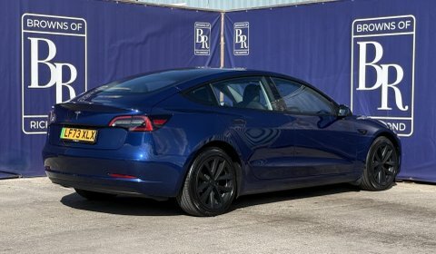 Tesla Model 3 Long Range Saloon Blue #4