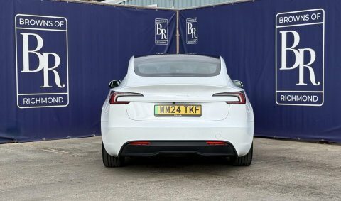 Tesla Model 3 Saloon 4dr Electric White #5