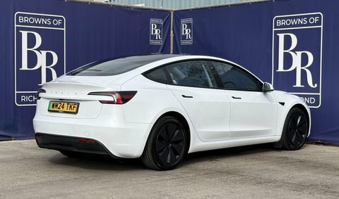 Tesla Model 3 Saloon 4dr Electric White #4