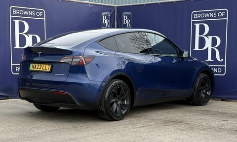 Tesla Model Y Dual Motor Long Blue #4