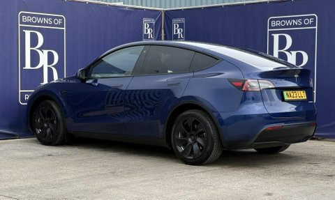 Tesla Model Y Dual Motor Long Blue #6