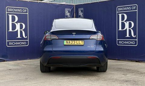 Tesla Model Y Dual Motor Long Blue #5