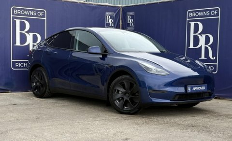 Tesla Model Y Dual Motor Long Blue