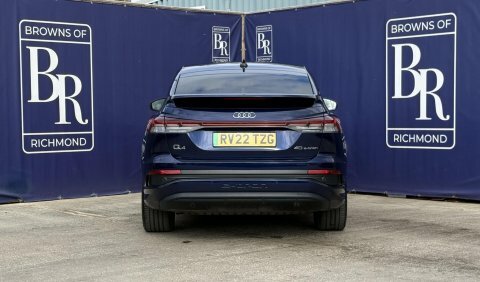Audi Q4 E Tron 40 Edition 1 Blue #4