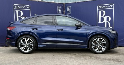 Audi Q4 E Tron 40 Edition 1 Blue #3