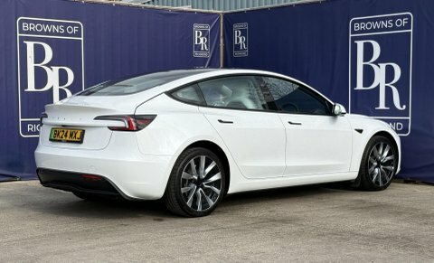 Tesla Model 3 Saloon 4dr Electric White #4