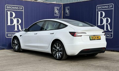 Tesla Model 3 Saloon 4dr Electric White #6