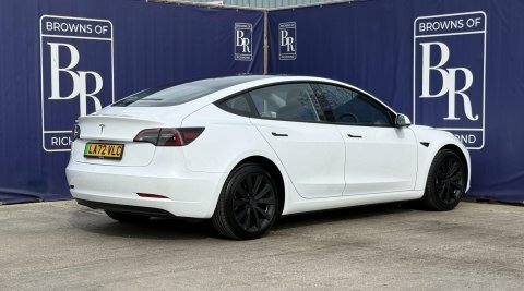 Tesla Model 3 Saloon 4dr Electric White #4