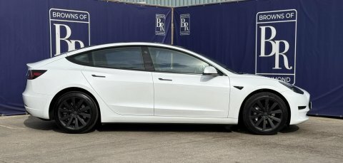Tesla Model 3 Saloon 4dr Electric White #3