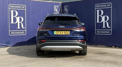 Audi Q4 E Tron 40 S Line Blue #5