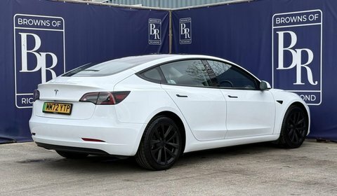 Tesla Model 3 Saloon 4dr Electric White #4